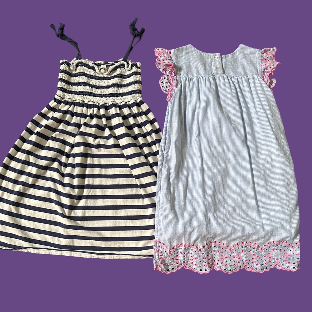 Vineyard Vines Navy and Crewcut Dress Size 10 on both. Super cute!